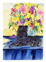 Affenpinscher Flag Canvas House Size