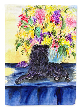 Affenpinscher Flag Garden Size