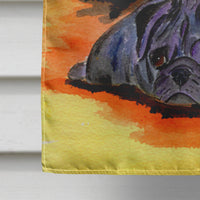 Pug Flag Canvas House Size