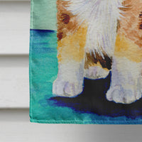 Australian Shepherd Flag Canvas House Size