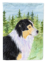 Australian Shepherd Flag Canvas House Size