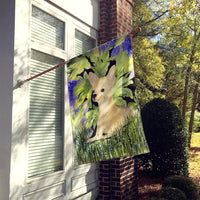 Chihuahua Flag Canvas House Size