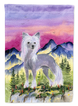 Chinese Crested Flag Canvas House Size