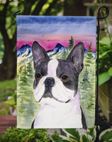 Boston Terrier Flag Garden Size