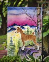 Basenji Flag Garden Size