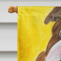 English Bulldog Flag Canvas House Size