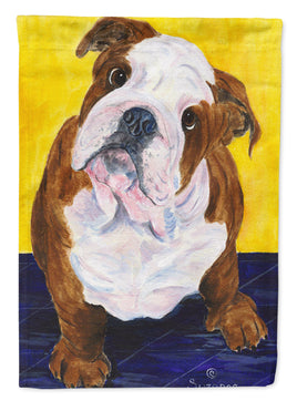 English Bulldog Flag Canvas House Size