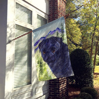 Pug Flag Canvas House Size