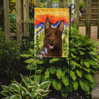 Australian Kelpie Flag Garden Size