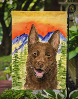 Australian Kelpie Flag Garden Size