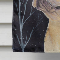 Starry Night French Bulldog Flag Canvas House Size