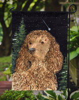 American Water Spaniel Flag Garden Size