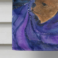 Starry Night Chihuahua Flag Canvas House Size