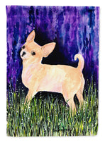 Starry Night Chihuahua Flag Canvas House Size