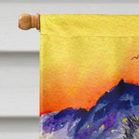 Chihuahua Flag Canvas House Size