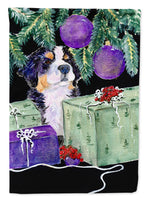 Bernese Mountain Dog Flag Canvas House Size