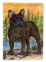 French Bulldog Flag Canvas House Size