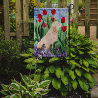 Golden Retriever Flag Garden Size