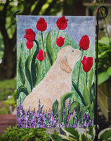 Golden Retriever Flag Garden Size