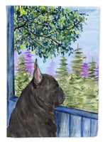 French Bulldog Flag Canvas House Size