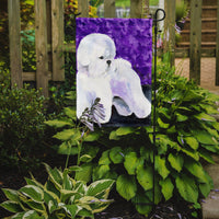 Bichon Frise Flag Garden Size