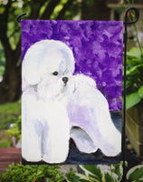 Bichon Frise Flag Garden Size