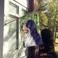 Bernese Mountain Dog Flag Canvas House Size