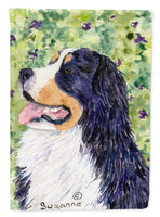 Bernese Mountain Dog Flag Canvas House Size