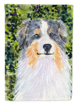 Australian Shepherd Flag Garden Size