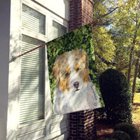 Australian Shepherd Flag Canvas House Size