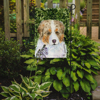 Australian Shepherd Flag Garden Size