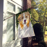 Australian Shepherd Flag Canvas House Size