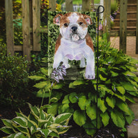 English Bulldog Flag Garden Size