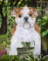 English Bulldog Flag Garden Size