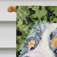 Australian Shepherd Flag Canvas House Size