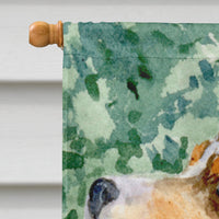 Australian Shepherd Flag Canvas House Size