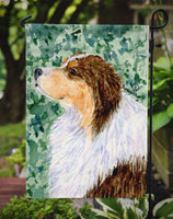 Australian Shepherd Flag Garden Size