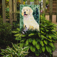 Golden Retriever Flag Garden Size