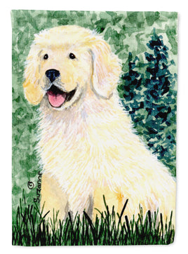 Golden Retriever Flag Garden Size