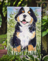 Bernese Mountain Dog Flag Garden Size