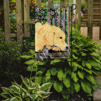 Golden Retriever Flag Garden Size