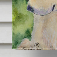 Golden Retriever Flag Canvas House Size