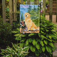 Golden Retriever Flag Garden Size