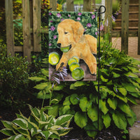 Golden Retriever Flag Garden Size