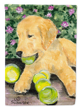 Golden Retriever Flag Garden Size