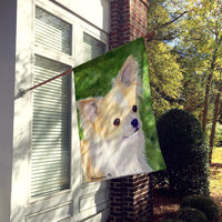 Chihuahua Flag Canvas House Size