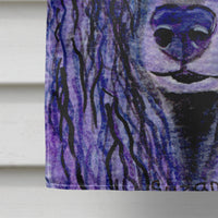 Poodle Flag Canvas House Size