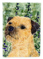 Border Terrier Flag Canvas House Size