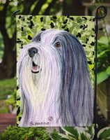 Bearded Collie Flag Garden Size