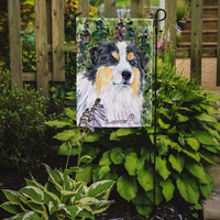 Australian Shepherd Flag Garden Size